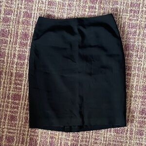 Ann Taylor Classic Black Pencil Skirt